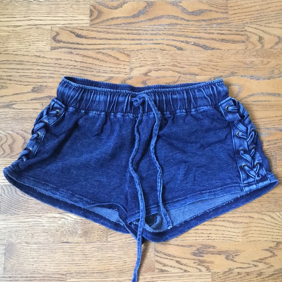 🎋Vanilla Star Soft Lounge “Denim” Shorts🎋 - Picture 1 of 7